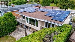 Roofline with multiple solar panels - 