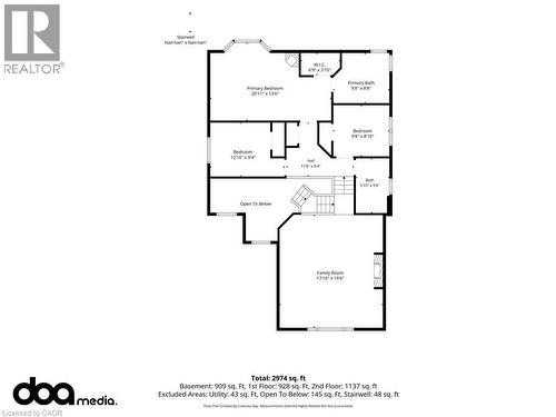 Second floor - 11 Redtail Crescent, Hamilton, ON 