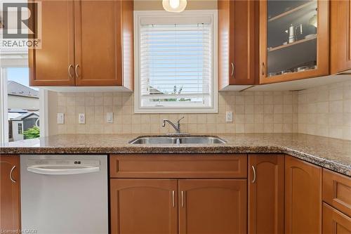 73 Degrow Crescent, Binbrook, ON - Indoor Photo Showing Kitchen With Double Sink