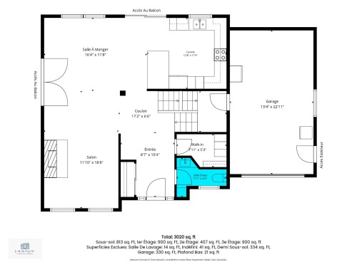Floor Plan - 16 Ch. De La Perdrix, Val-Des-Monts, QC - Other