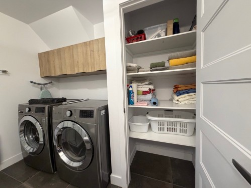 Salle de lavage - 424 Ch. Boulanger, Sutton, QC - Indoor Photo Showing Laundry Room