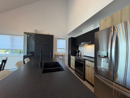 Cuisine - 424 Ch. Boulanger, Sutton, QC - Indoor Photo Showing Kitchen With Double Sink With Upgraded Kitchen