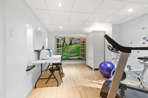 Salle d'exercice - 64 Rue De Lorraine, Repentigny (Repentigny), QC - Indoor Photo Showing Gym Room