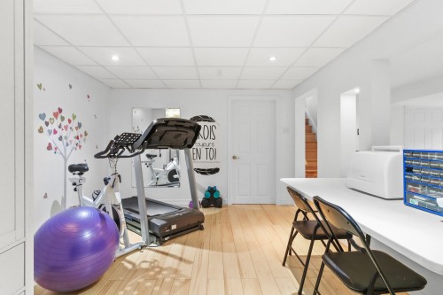 Salle d'exercice - 64 Rue De Lorraine, Repentigny (Repentigny), QC - Indoor Photo Showing Gym Room