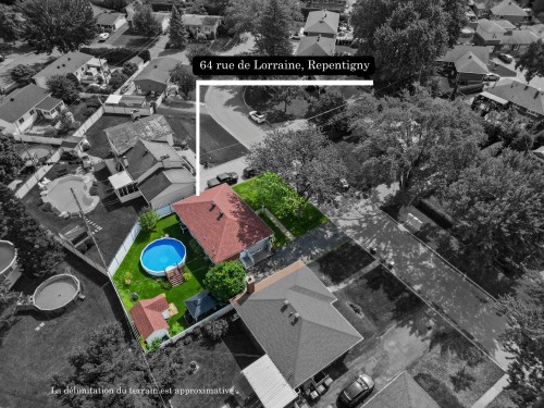 Photo aérienne - 64 Rue De Lorraine, Repentigny (Repentigny), QC - Outdoor With View