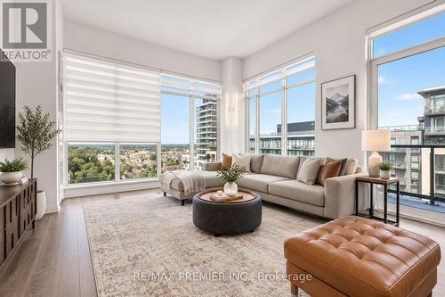 #1012 - 99 Eagle Rock Way, Vaughan, ON - Indoor Photo Showing Living Room