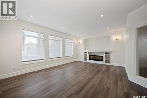 4622 Malcolm Drive, Regina, SK - Indoor With Fireplace