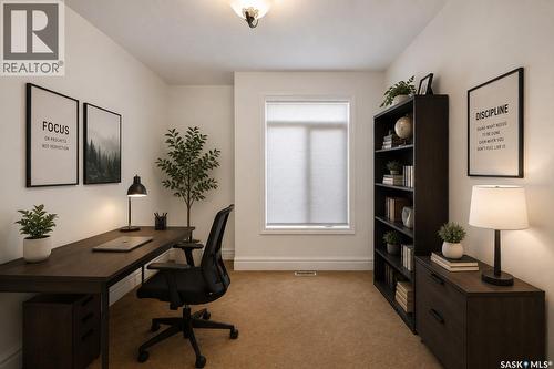 4622 Malcolm Drive, Regina, SK - Indoor Photo Showing Office