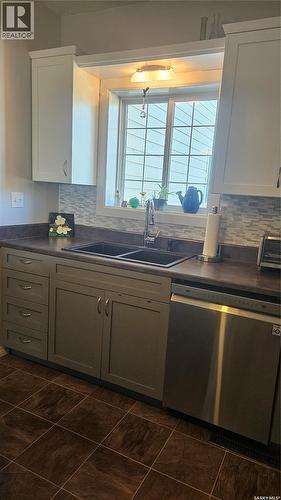 777 Highway, Cudworth, SK - Indoor Photo Showing Kitchen With Double Sink