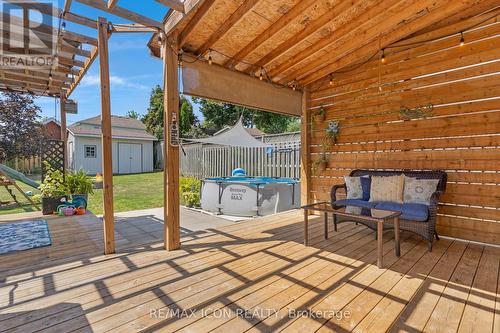 311 Misty Crescent, Kitchener, ON - Outdoor With Above Ground Pool With Deck Patio Veranda With Exterior