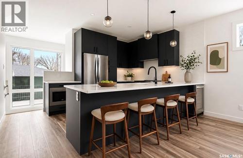 3919 Qu'Appelle Drive, Regina, SK - Indoor Photo Showing Kitchen With Upgraded Kitchen