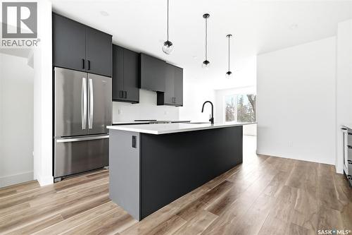 3023 Regina Avenue, Regina, SK - Indoor Photo Showing Kitchen With Upgraded Kitchen