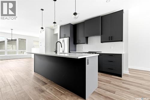 3023 Regina Avenue, Regina, SK - Indoor Photo Showing Kitchen With Upgraded Kitchen