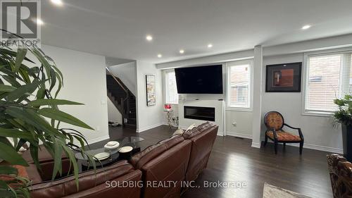 1265 Chee Chee Landing, Milton, ON - Indoor With Fireplace