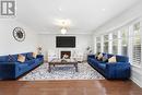 356 Robert Ferrie Drive, Kitchener, ON  - Indoor Photo Showing Living Room With Fireplace 