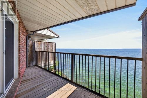 8 - 2136 Old Lakeshore Road, Burlington, ON - Outdoor With Body Of Water With Balcony With Exterior