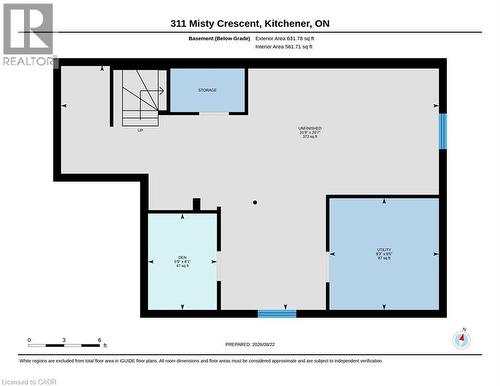 Floor plan - 311 Misty Crescent, Kitchener, ON - Other