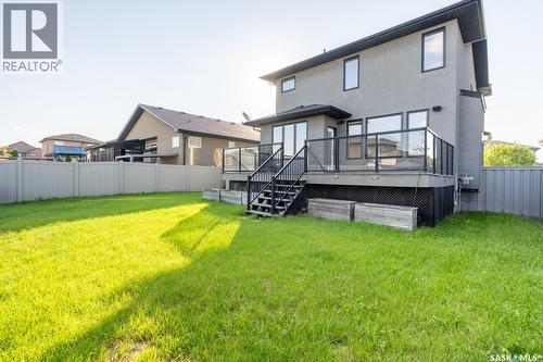 4311 Sandpiper Crescent E, Regina, SK - Outdoor With Deck Patio Veranda