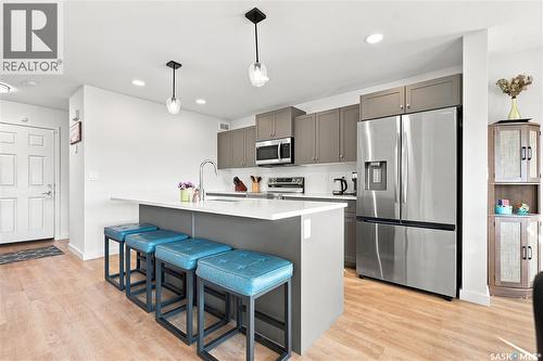 110 Cowessess Road, Saskatoon, SK - Indoor Photo Showing Kitchen With Upgraded Kitchen