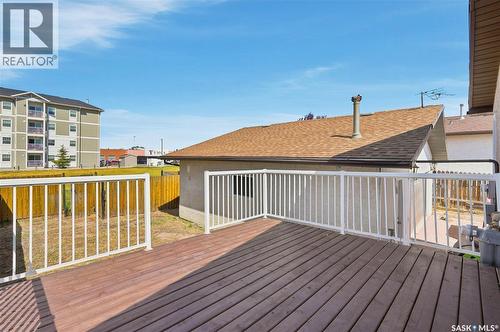 986 Rowell Crescent N, Regina, SK - Outdoor With Deck Patio Veranda With Exterior