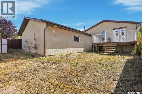 986 Rowell Crescent N, Regina, SK - Outdoor With Deck Patio Veranda With Exterior