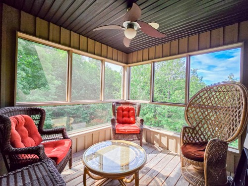 Véranda - 26 Ch. Maccrimmon, Harrington, QC -  With Deck Patio Veranda With Exterior
