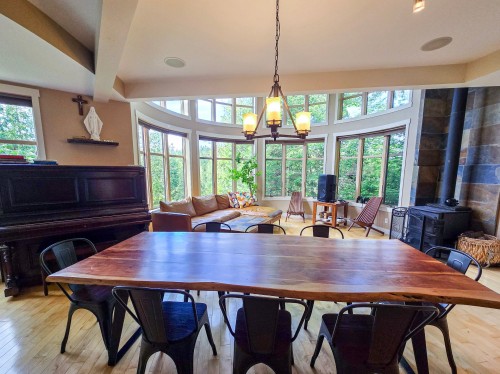 Salle à manger - 26 Ch. Maccrimmon, Harrington, QC - Indoor Photo Showing Dining Room