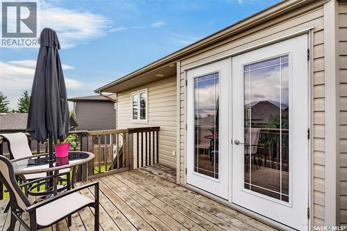1329 Heidgerken Crescent, Humboldt, SK - Outdoor With Deck Patio Veranda With Exterior