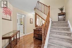Proceed to the main floor living area or upstairs - 