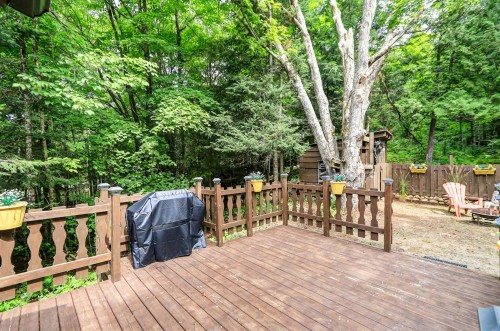 Balcon - 27 Ch. Du Gros-Rocher, Harrington, QC - Outdoor With Deck Patio Veranda