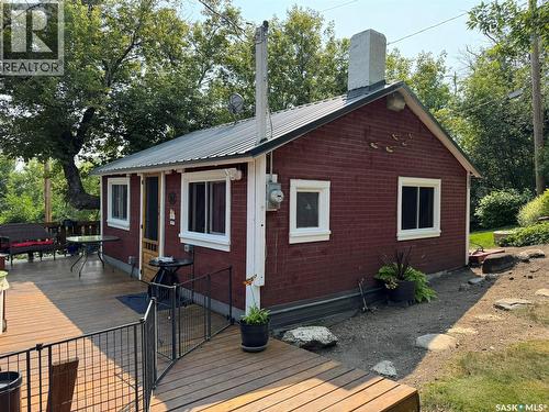 2 Grove Lane, Grandview Beach, SK - Outdoor With Deck Patio Veranda With Exterior
