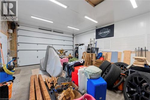 16 Gibson Drive, Simcoe, ON - Indoor Photo Showing Garage