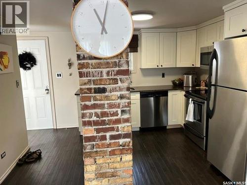 904 Eberts Street, Indian Head, SK - Indoor Photo Showing Kitchen With Stainless Steel Kitchen