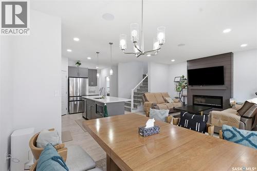 231 Katz Court, Saskatoon, SK - Indoor With Fireplace