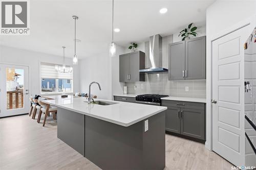 231 Katz Court, Saskatoon, SK - Indoor Photo Showing Kitchen With Upgraded Kitchen