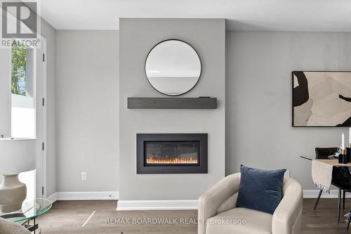 14 Philosopher Private, Ottawa, ON - Indoor Photo Showing Living Room With Fireplace