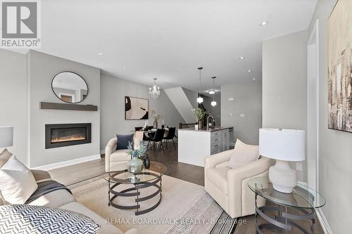 14 Philosopher Private, Ottawa, ON - Indoor Photo Showing Living Room With Fireplace