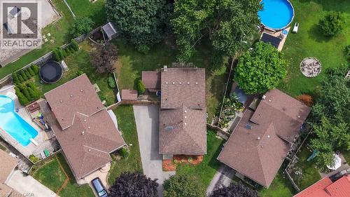 26 Mody Court, London, ON - Outdoor With Above Ground Pool With View