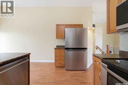 110 Bennion Crescent, Saskatoon, SK - Indoor Photo Showing Kitchen With Stainless Steel Kitchen