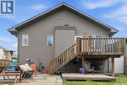 110 Bennion Crescent, Saskatoon, SK - Outdoor With Deck Patio Veranda With Exterior