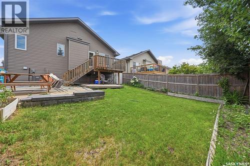 110 Bennion Crescent, Saskatoon, SK - Outdoor With Deck Patio Veranda