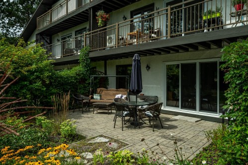 Terrasse - 2-130 Av. St-Jacques, Saint-Sauveur, QC - Outdoor With Deck Patio Veranda With Exterior