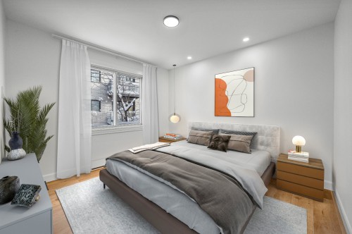 Chambre à coucher - 1040 Rue De Valcartier, Montréal (Villeray/Saint-Michel/Parc-Extension), QC - Indoor Photo Showing Bedroom