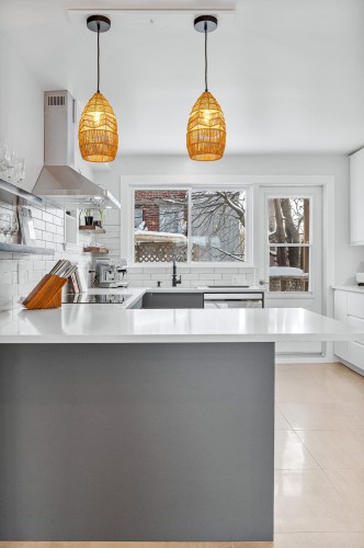 Cuisine - 1040 Rue De Valcartier, Montréal (Villeray/Saint-Michel/Parc-Extension), QC - Indoor Photo Showing Kitchen