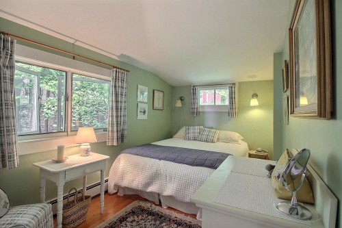 Bedroom - 4205 Ch. Magog, North Hatley, QC - Indoor Photo Showing Bedroom