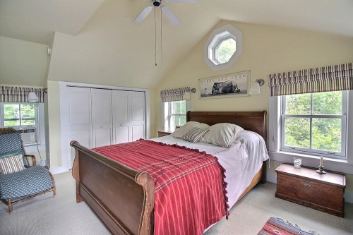 Bedroom - 4205 Ch. Magog, North Hatley, QC - Indoor Photo Showing Bedroom