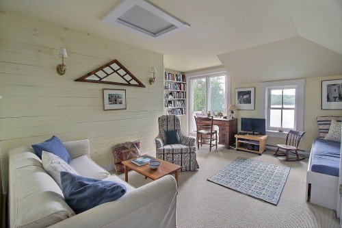 Den - 4205 Ch. Magog, North Hatley, QC - Indoor Photo Showing Living Room