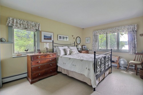 Master Bedroom - 4205 Ch. Magog, North Hatley, QC - Indoor Photo Showing Bedroom
