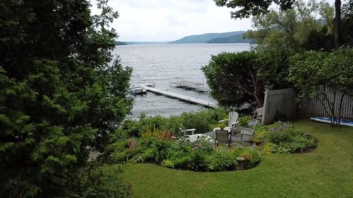 Waterfront - 4205 Ch. Magog, North Hatley, QC - Outdoor With Body Of Water