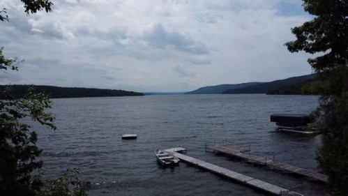 Water view - 4205 Ch. Magog, North Hatley, QC - Outdoor With Body Of Water With View